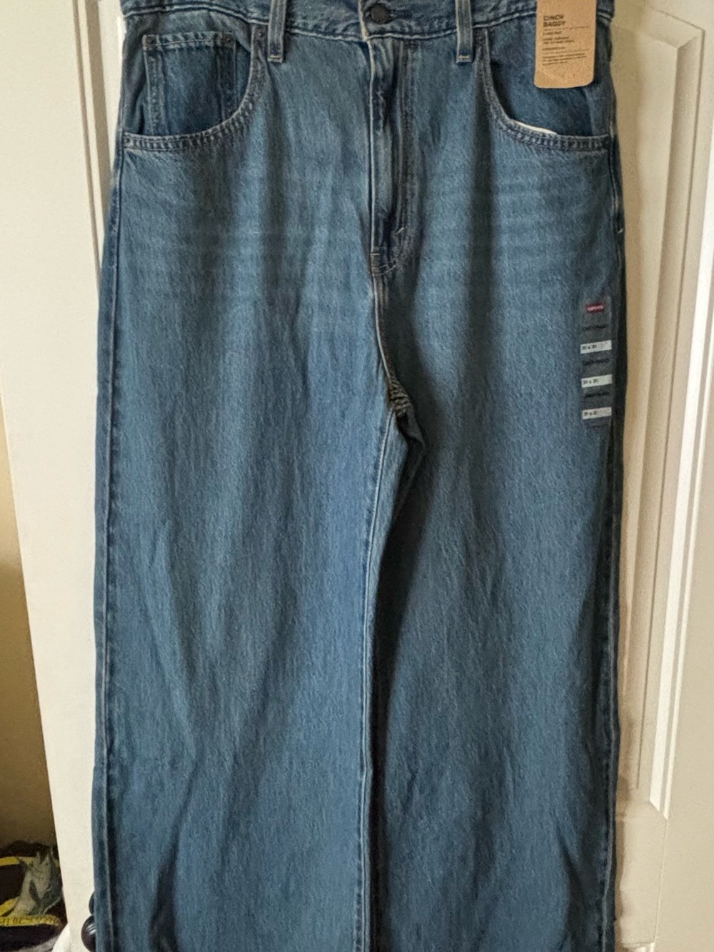 Levi's women’s cinch baggy Jeans
